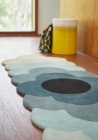 Vlněný koberec ORLA KIELY, Optical flower teal